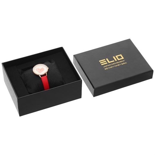 Đồng hồ ELIO Xmas 32 mm Nữ EL043-01 Màu Đỏ