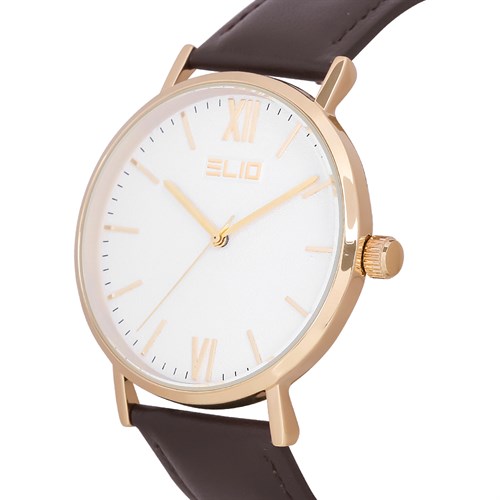 Đồng hồ ELIO Nàng Thơ 33 mm Nữ EL053-02 Màu Nâu