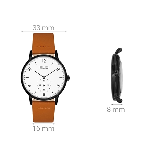 Đồng hồ ELIO Nàng Thơ 33 mm Nữ EL057-02 Màu Cam