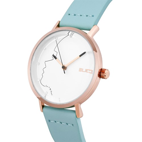 Đồng hồ ELIO 33 mm Nữ EL059-02 Màu Xanh Dương