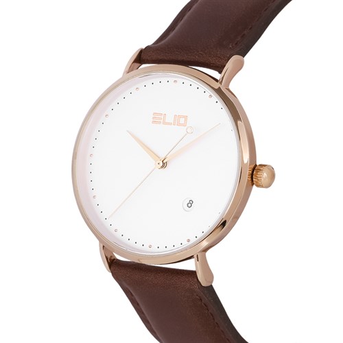 Đồng hồ ELIO 29 mm Nữ EL062-02 Màu Nâu