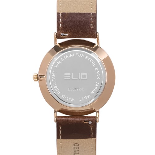 Đồng hồ ELIO 29 mm Nữ EL062-02 Màu Nâu