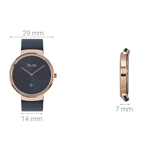 Đồng hồ ELIO 29 mm Nữ EL067-02 Màu Xanh Dương
