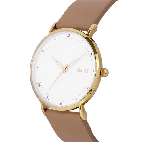 Đồng hồ ELIO Nắng Xuân 32 mm Nữ EL071-02 Màu Nâu