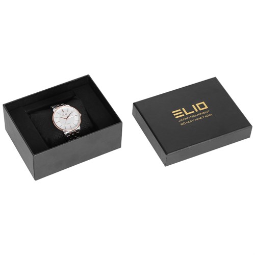 Đồng hồ ELIO Nắng Xuân 30 mm Nữ ES061-02 Màu Bạc