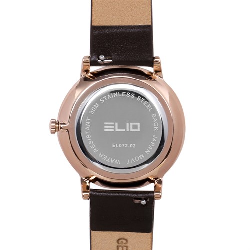 Đồng hồ ELIO 33 mm Nữ EL072-02 Màu Nâu