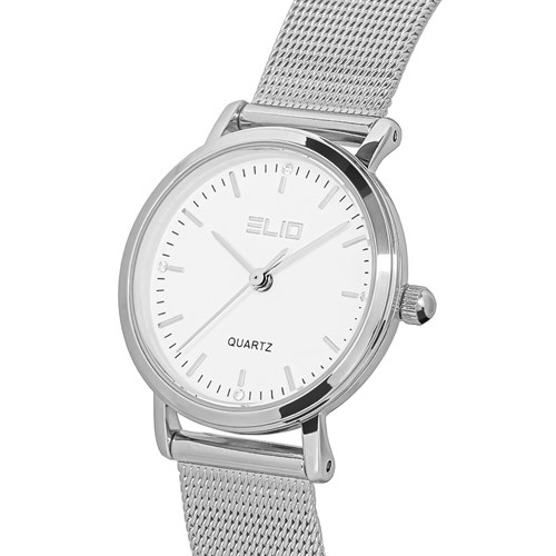 Đồng hồ ELIO Nàng Thơ 30 mm Nữ ES064-02 Màu Bạc
