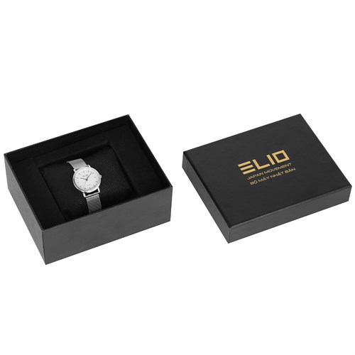 Đồng hồ ELIO Nàng Thơ 30 mm Nữ ES064-02 Màu Bạc