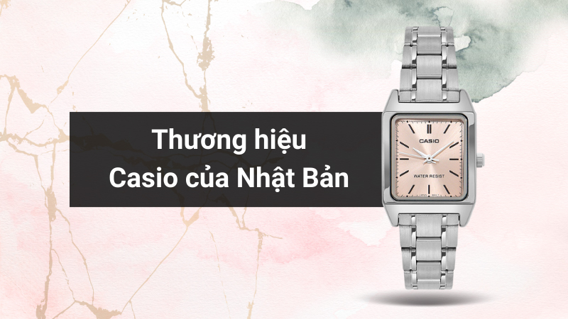 Đồng hồ CASIO 22.2 mm Nữ LTP-V007D-4EUDF Đồng hồ CASIO 22.2 mm Nữ LTP-V007D-4EUDF