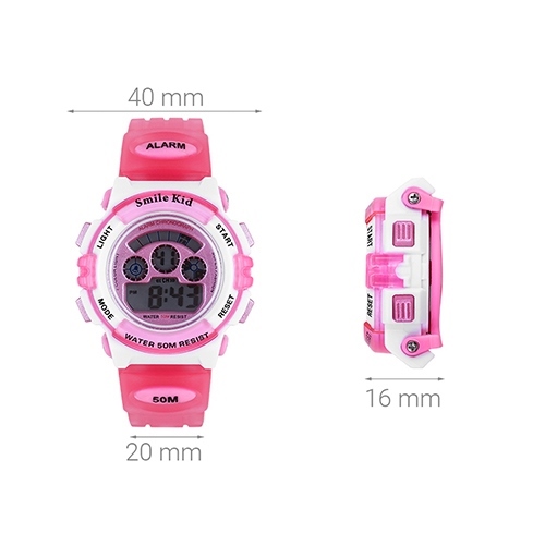 Đồng hồ SMILE KID 40 mm Trẻ em SL058-01 Màu Hồng