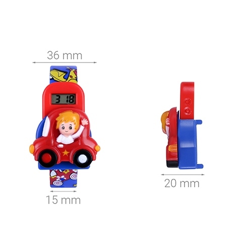 Đồng hồ SMILE KID 36 mm Trẻ em SL063-01 Màu Xanh Dương