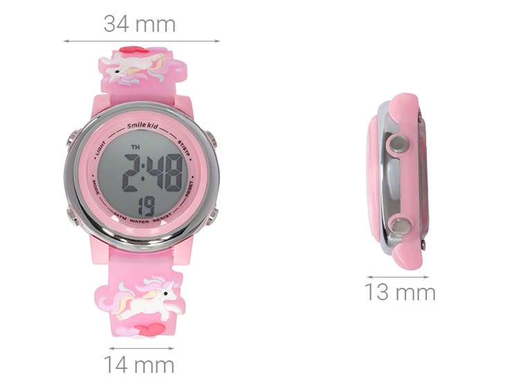 Đồng hồ SMILE KID 34 mm Trẻ em SL053-01 Màu Hồng