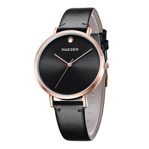 Đồng hồ NAKZEN 36 mm Nữ SL4105LBK-1NR Màu Đen