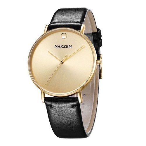 Đồng hồ NAKZEN 40 mm Nam SL4105GBK-3 Màu Đen