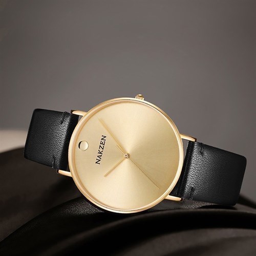 Đồng hồ NAKZEN 40 mm Nam SL4105GBK-3 Màu Đen