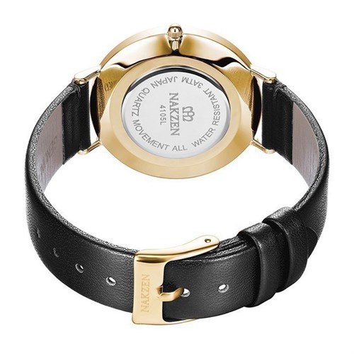 Đồng hồ NAKZEN 36 mm Nữ SL4105LBK-3 Màu Đen