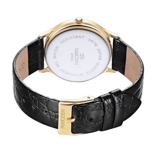 Đồng hồ NAKZEN 35 mm Nam SL4110G-7N3 Màu Đen