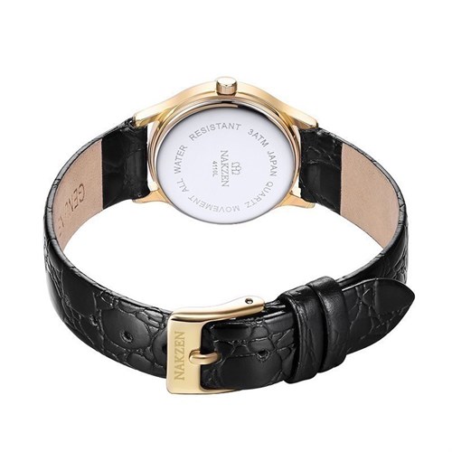 Đồng hồ NAKZEN 25 mm Nữ SL4110L-7N3 Màu Đen