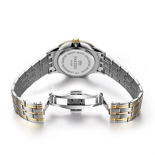 Đồng hồ NAKZEN 40 mm Nam SS4101GD-7N3 Màu Bạc