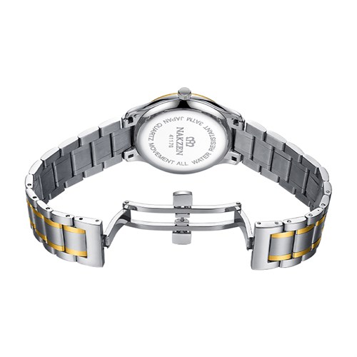 Đồng hồ NAKZEN 38 mm Nam SS4117GD-7N3 Màu Bạc