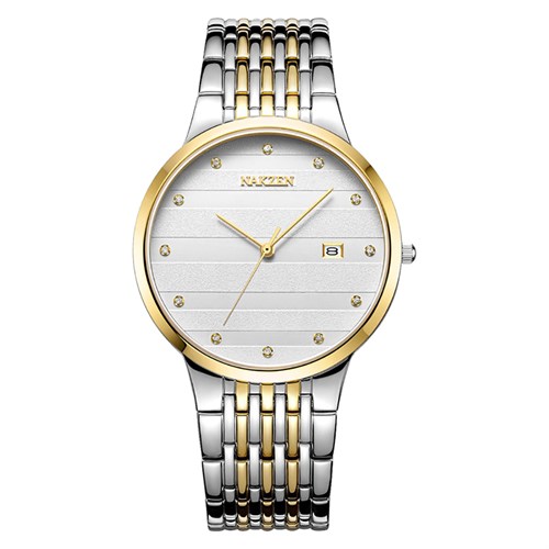 Đồng hồ NAKZEN 38 mm Nam SS4036GD-7N3 Màu Bạc