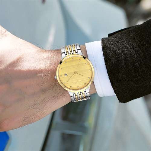 Đồng hồ NAKZEN 38 mm Nam SS4036GDD-3 Màu Bạc