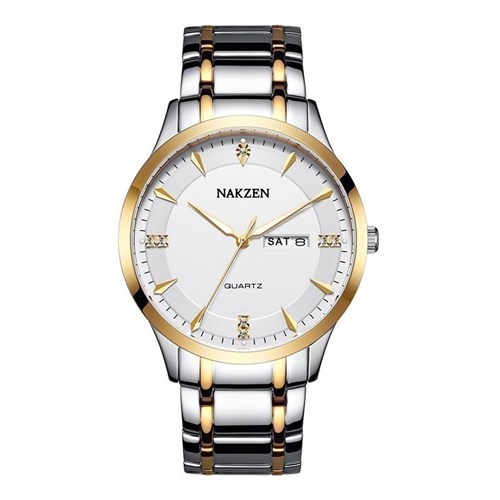 Đồng hồ NAKZEN 40 mm Nam SS4099GD-7N3 Màu Bạc