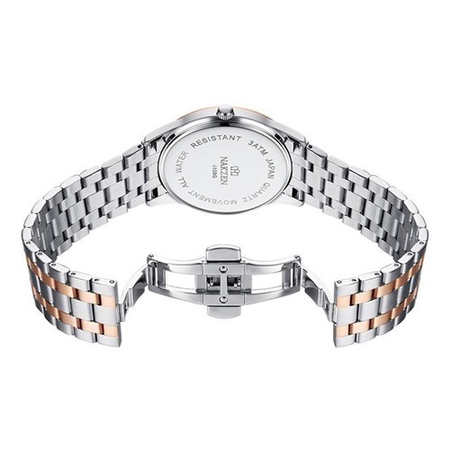 Đồng hồ NAKZEN 40 mm Nam SS4109G-7NR Màu Bạc