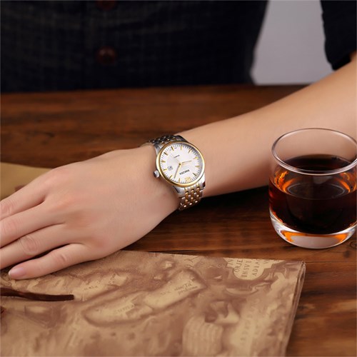 Đồng hồ NAKZEN 39 mm Nam SS4005GTT-7N3 Màu Bạc