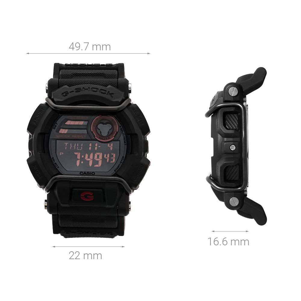 Đồng hồ G-SHOCK 49.7 mm Nam GD-400-1DR - 7