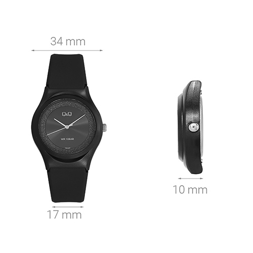 Đồng hồ Q&Q 34 mm Nữ VQ86J029Y Màu Đen