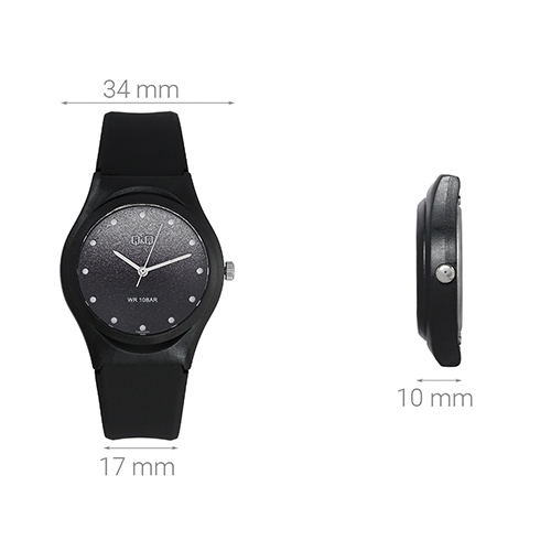 Đồng hồ Q&Q 34 mm Nữ VQ86J039Y Màu Đen