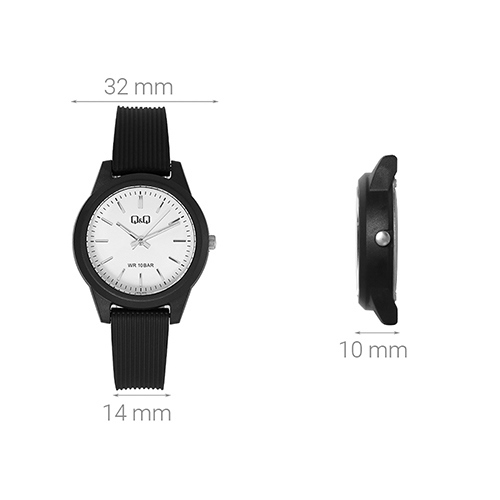 Đồng hồ Q&Q 32 mm Nữ VS13J003Y Màu Đen