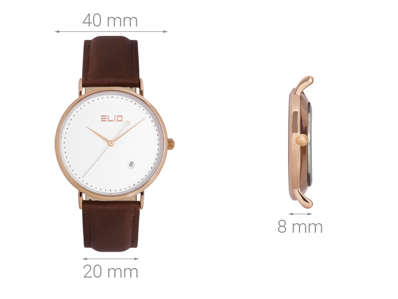 Đồng hồ đôi Elio EL062-01/EL062-02