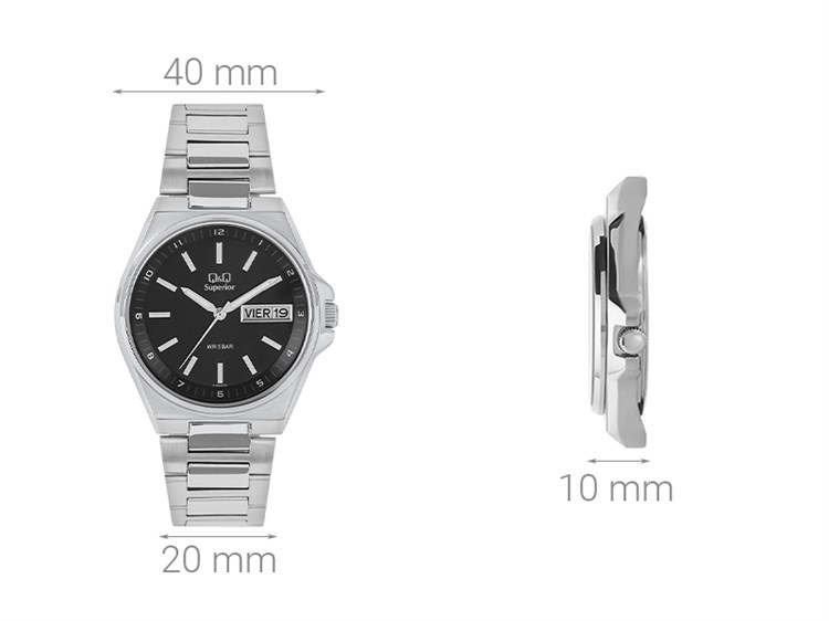 Đồng hồ đôi Q&Q S397J202Y/S396J202Y