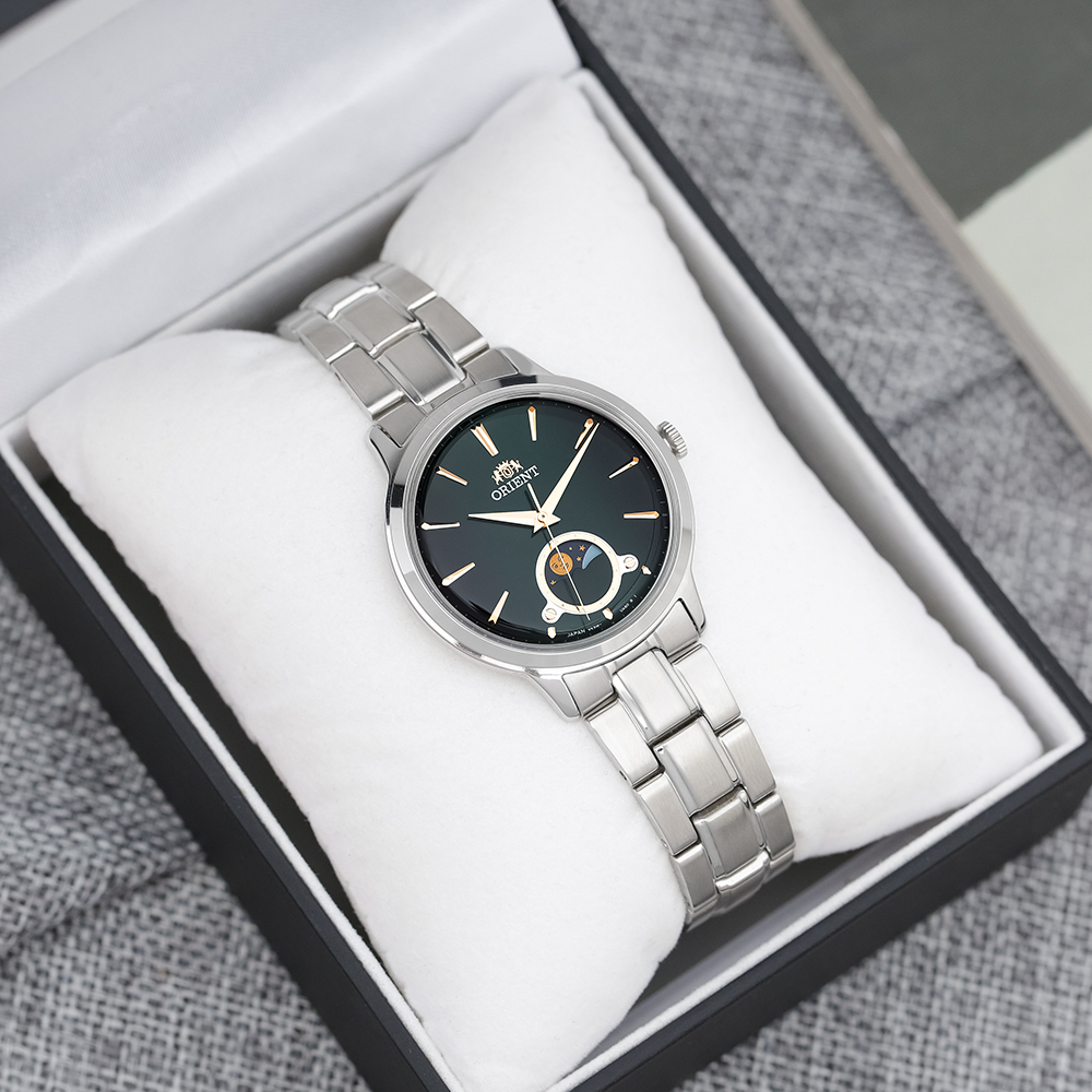 Đồng hồ ORIENT Sun & Moon 34 mm Nữ RA-KB0005E00B