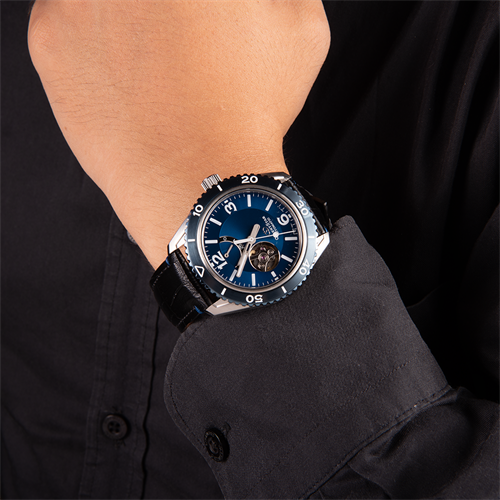 Đồng hồ ORIENT Star 43 mm Nam RE-AT0108L00B Màu Đen