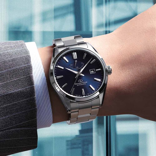 Đồng hồ ORIENT Star 42 mm Nam RE-AU0403L00B Màu Bạc