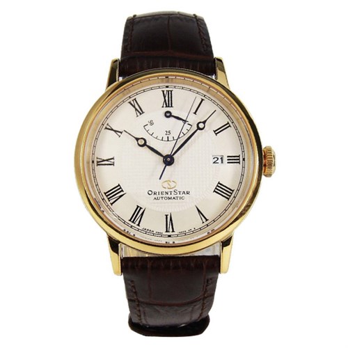Đồng hồ ORIENT Star 38.7 mm Nam RE-AU0001S00B Màu Nâu