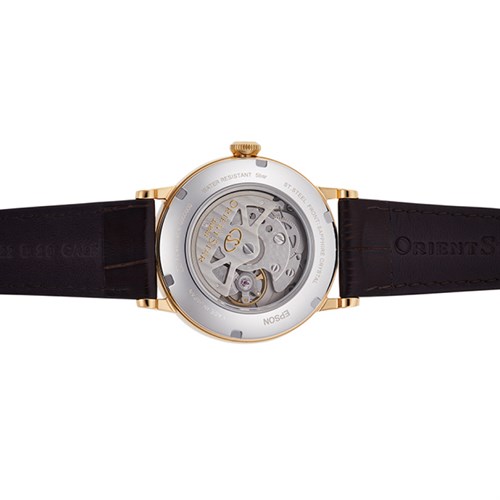 Đồng hồ ORIENT Star 38.7 mm Nam RE-AU0001S00B Màu Nâu