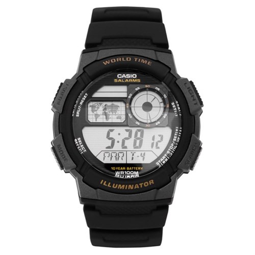 Đồng hồ CASIO 43.5 mm Nam AE-1000W-1AVDF Màu Đen