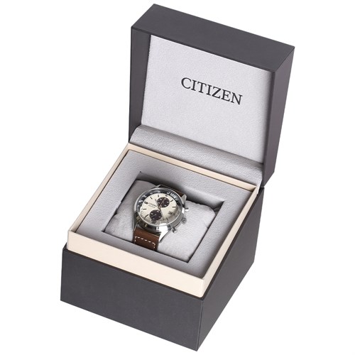 Đồng hồ CITIZEN 43 mm Nam CA7020-07A Màu Nâu