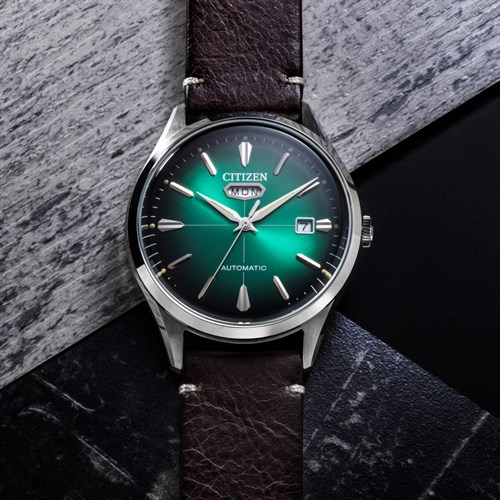 Đồng hồ CITIZEN C7 40 mm Nam NH8390-03X Màu Nâu