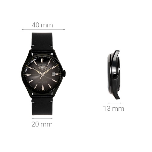 Đồng hồ CITIZEN C7 40 mm Nam NH8395-00E Màu Đen