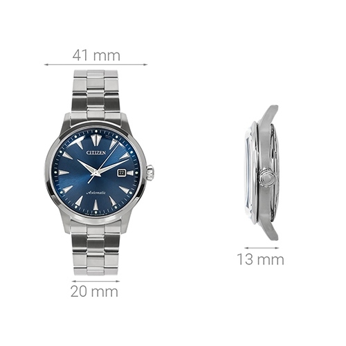 Đồng hồ CITIZEN Kuroshio 64 41 mm Nam NK0008-85L Màu Bạc