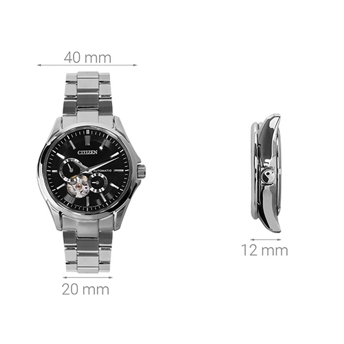 Đồng hồ CITIZEN 40 mm Nam NP1010-51E Màu Bạc