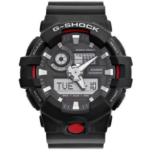 Đồng hồ G-SHOCK 52 mm Nam GA-700-1AHDR Màu Đen