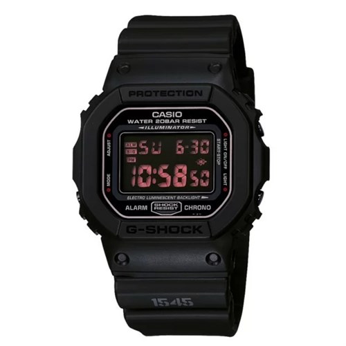 Đồng hồ G-SHOCK 5600 43.5 mm Nam DW-5600MS-1HDR Màu Đen