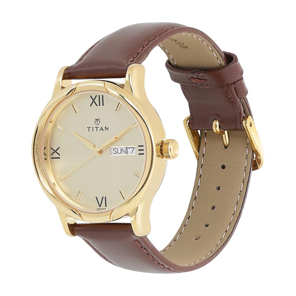 Đồng hồ TITAN Karishma 35 mm Nam 1580YL05 - 3