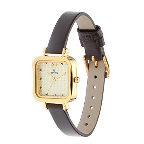 Đồng hồ TITAN Karishma 25 mm Nữ 2626YL01 Màu Nâu